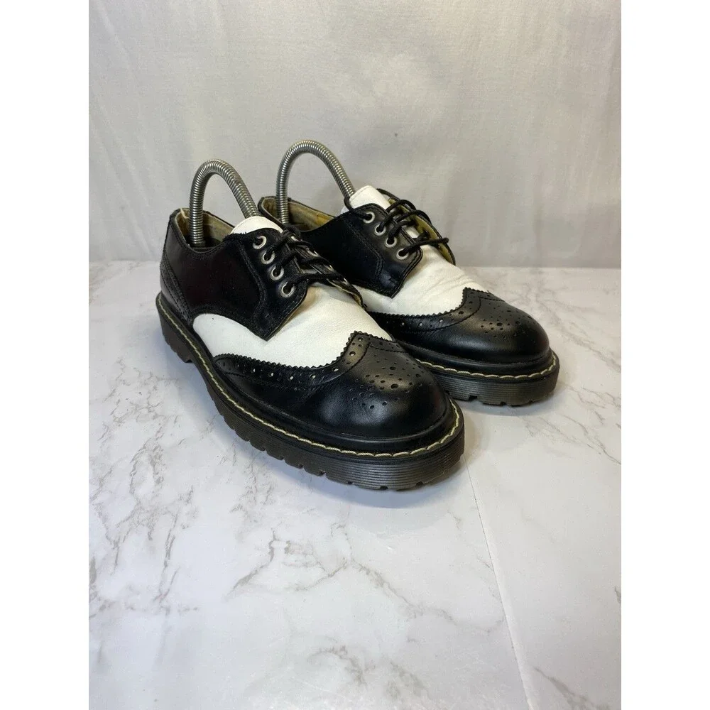 Vintage 90s Y2K Candies Platform Oxford Wingtip Schoolgirl Women 8 Chunky Rare